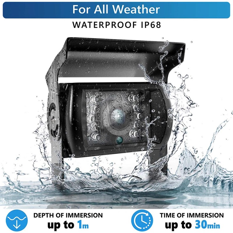 YuanTing Rear View Backup Camera 4Pin CCD IR Night Vision