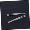 TEHAUX 6pcs Stainless Steel Stamp Tweezers for Precision Stamping and