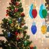 Light Bulb Shape Christmas Ornament Resin Molds Silicone Casting Molds