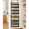 SNTD Over the Door Pantry Organizer - 8 Tier Adjustable