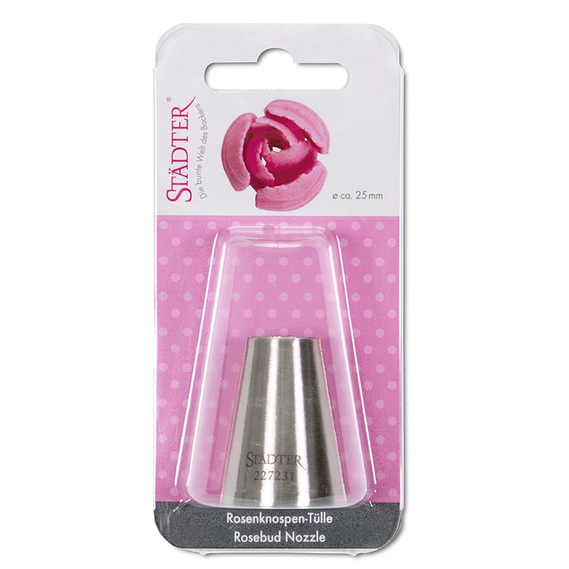 Staedter Rosebud Tip, Silver, 17 mm