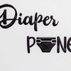 Eurteka Diaper Pong Game Decal