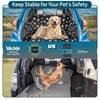 Veckle Cargo Liner, SUV Cargo Cover for Dogs with Side