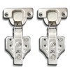 4evergreen Set of 2 Cabinet Hinges with 4 Directions Adjustable,
