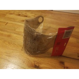 GLX Helmets replacement open face shield smoke tint 208-HS fits GLX-208