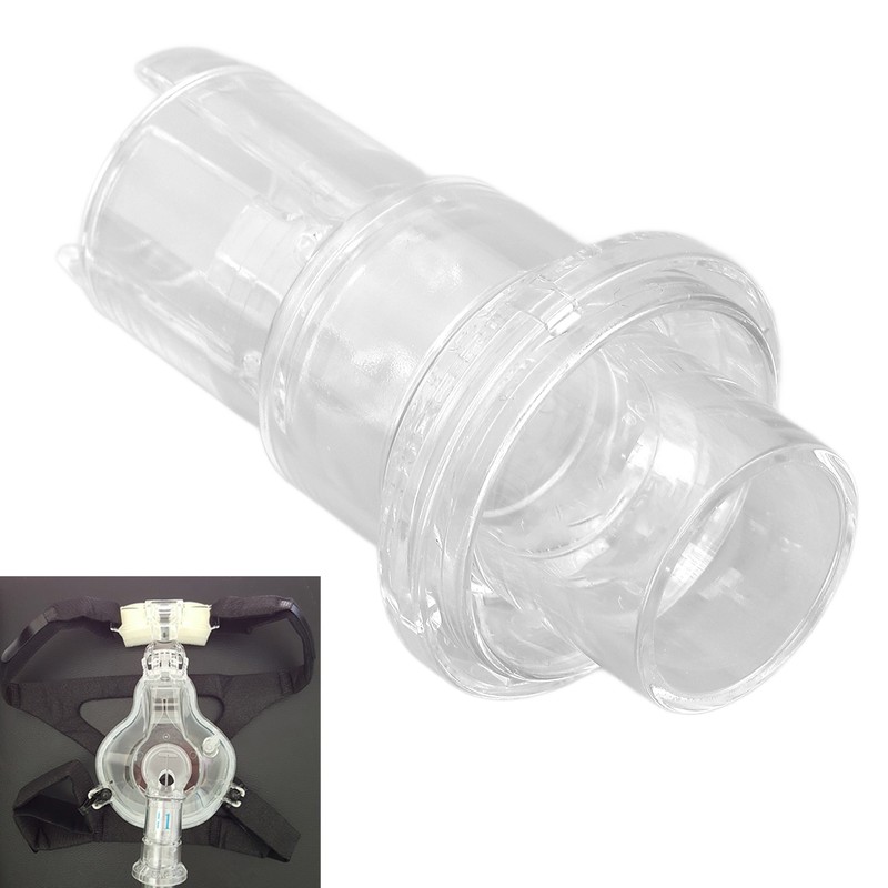 Universal Breathing Machine Connector Reusable Tubing Adapter for Oxygen Breathing