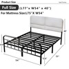 Easllre 14Inch Metal Bed Frame,Full Size Bed Frame with Storage
