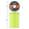 Lomo 3mm Nylon Paracord 100m Reel - Yellow