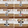 DITOSH 2 Cup Dual Pipe Moka Pot Stainless Steel Stovetop