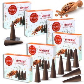 Myrrh Scented Incense - 60 Cone Incense - Six Packs of 10