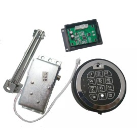 Wah Lin Parts Electronic Lock for Depository Safe /Replace Barska Safe /Solenoid Gun safe Lock