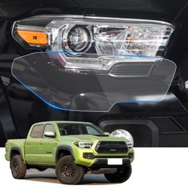 LUNQIN Car Headlight Protection Film for Toyota Tacoma 2016 2017 2018 2019 2020 2021 2022 2023 Auto Accessories Lucency Vinyl Exterior Decoration Self Adhesive Sheet Sticker Cover Tint Tail Light