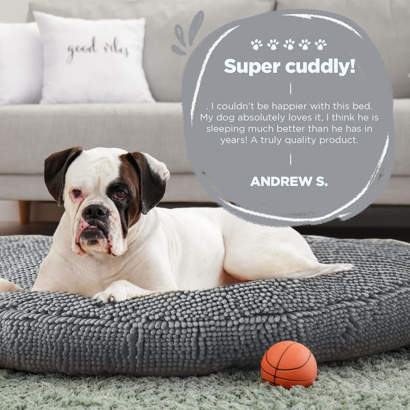 Soggy Doggy Super Gray Large 36"