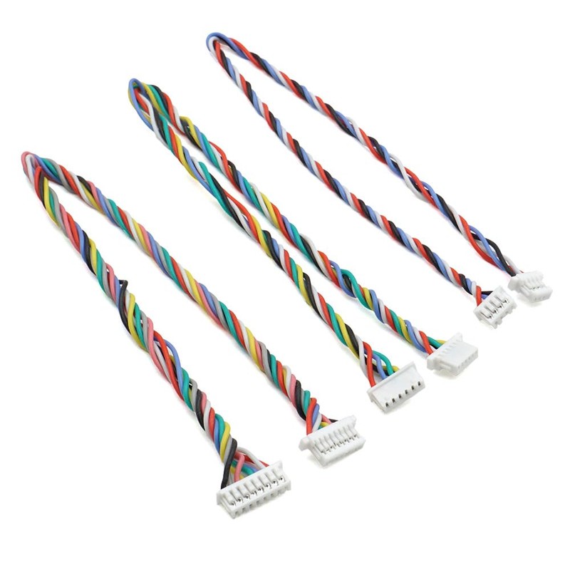 SH1.0 to PB1.25 Pre-Crimped Cables and Connectors Kit Compatible with