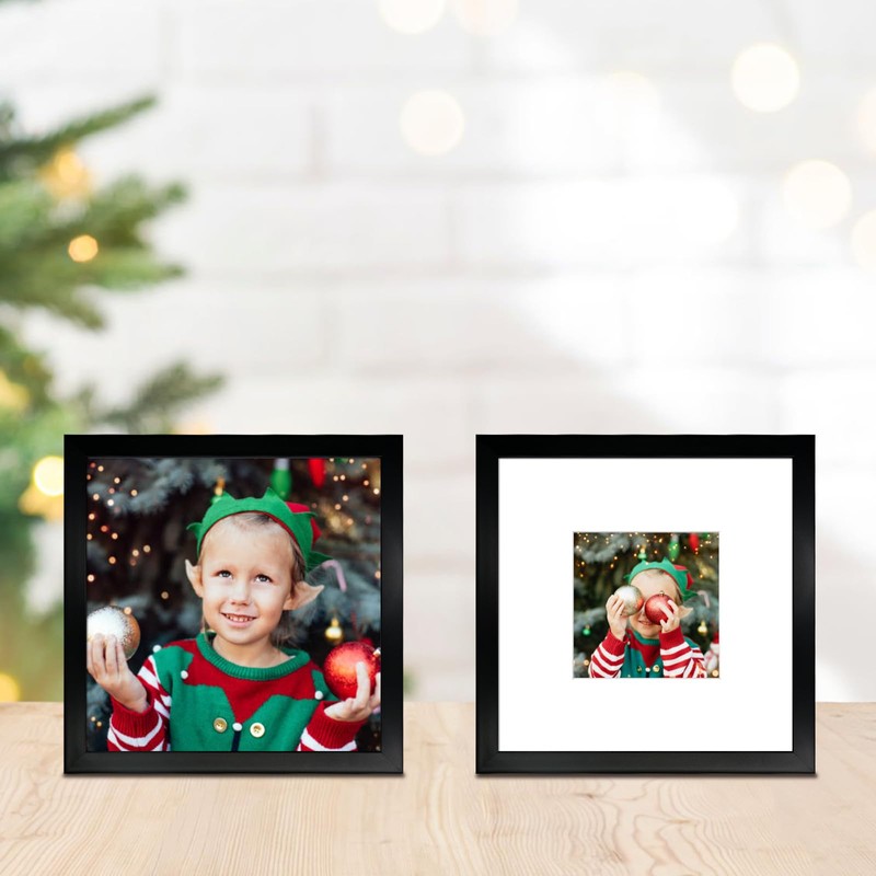 BSRHOME 12x12 Picture Frame Set of 9, Display Pictures 8x8