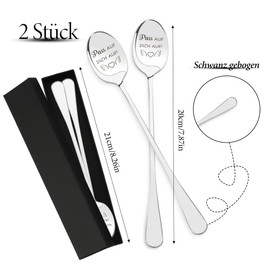 Ramadan Gifts for Men, Gifts for Women, Spoons, Pack of 2, Guardian Angel Gift, Easter Gifts, Adult Men's Gifts, Secret Santa Gift, Women, Women's Day Gifts, Birthday Gift for Men