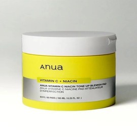 Anua Vitamin C Niacin Tone-Up Blemish Pad 60 sheets x 2SET (SH) / 아누아 비타민씨 나이아신 톤업 잡티 패드 60매 x2SET(SH)