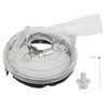 Angle Grinder Accessories Transparent Polycarbonate Grinding Cover with Heightening Pad