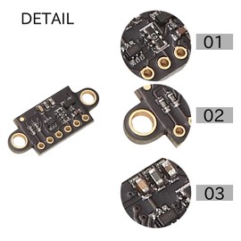 Jevina VL53L1X Ranging Flight Time Sensor Module 3V-5V Distance 400cm Measuring Extension Board Module for