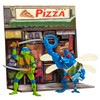 TMNT MM Movie Mutant Leonardo Vs. Super Fly Toy Figure