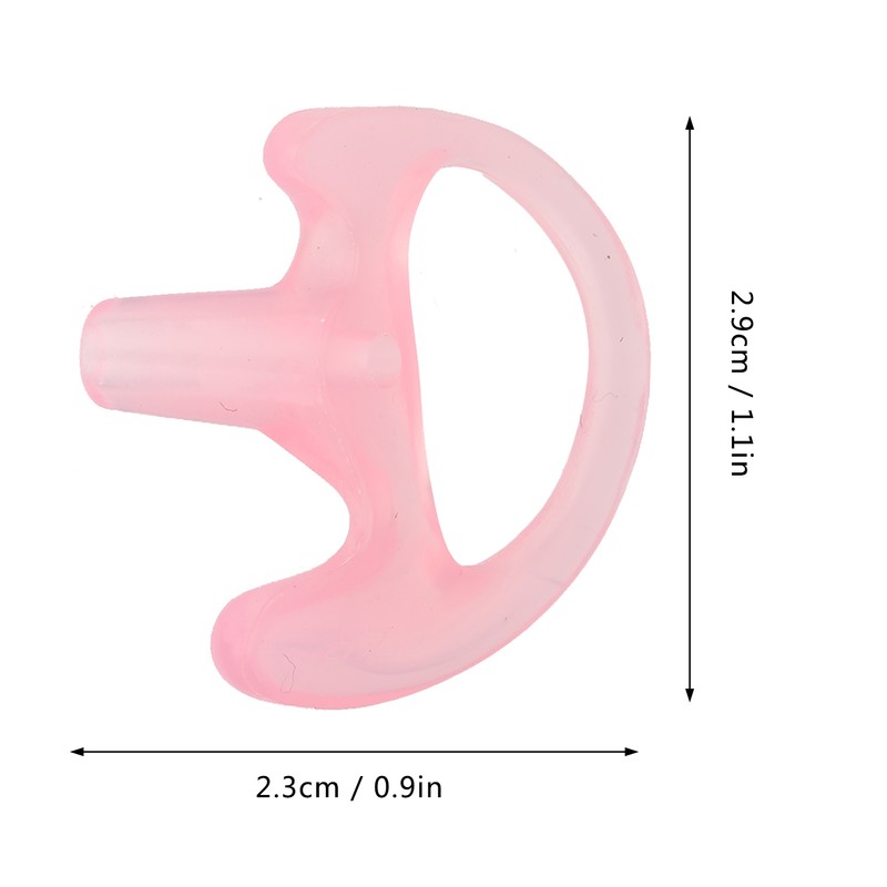 5 Pair Radio Ear Mold Earbud Replacement Left Right Earpiece