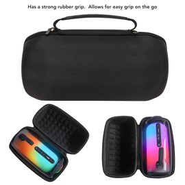 Hard Case for Bluetooth Speaker, Portable Speaker Hard Case with Strap for Pulse 5, Pulse 4, Pulse 3, 4, 5