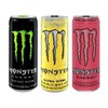 Monster 355ml (Green + Citra + Pipe) 16 cans each, 48 cans in total (31194297) / 몬스터 355ml (그린+시트라+파이프) 16캔씩 총48캔 (31194297)