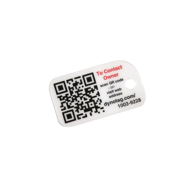 Dynotag® Web Enabled Smart Mini ID Tag with DynoIQ™ &