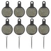 MOACCE [4 Pairs/Set] Bicycle Disc Brake Pads Compatible Models Tektro