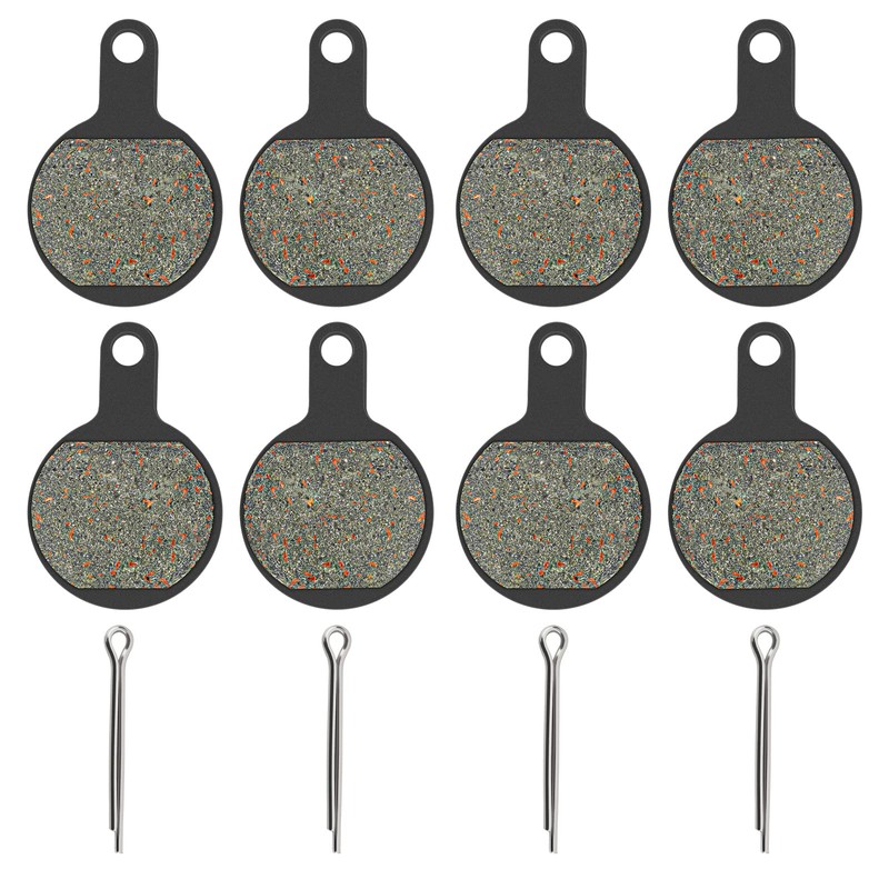 MOACCE [4 Pairs/Set] Bicycle Disc Brake Pads Compatible Models Tektro