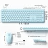Wireless Keyboard and Mouse Set – MPTOG Full-Sized 110Pcs Slim