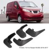 Guardabarros para coche, 4 piezas de accesorios de coche, guardabarros
