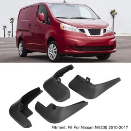 Guardabarros para coche, 4 piezas de accesorios de coche, guardabarros de repuesto para NV200 2010-2017