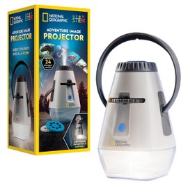 Blue Marble National Geographic Kids Lantern & Image Projector - Project 24 Dinosaur, Space & Animal Images - Glow-in-The-Dark Lens Perfect for Bedroom or Camping, Projector for Bedroom, Night Light