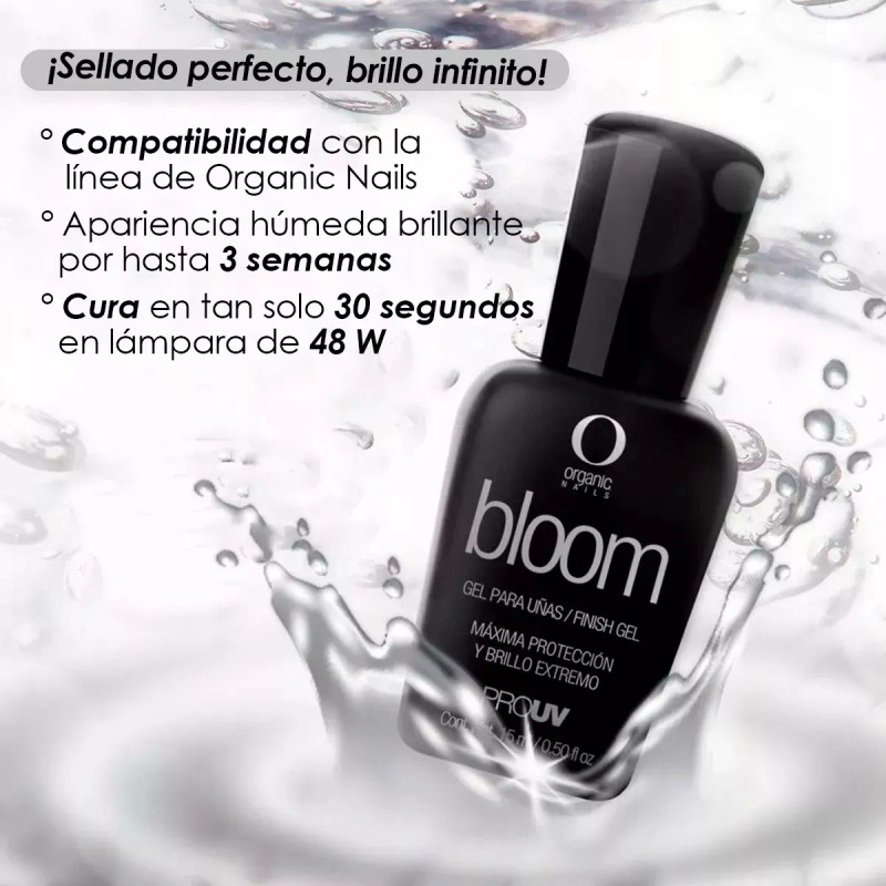 Kit Dos Protein Bond + Bloom Decoracion Uñas Organic Nails