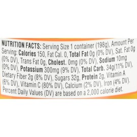 Dole Sliced Peach in 100% Juice, 7-Ounce Cups (Pack of 12)