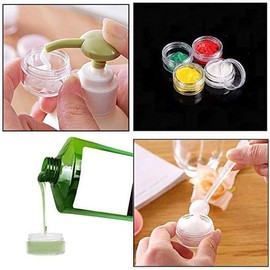 20Pcs Travel Containers with Lids, 5ml Mini Clear Jars for Creams, Makeup Storage
