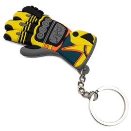 VmG-Store Key Ring Motorcycle Glove Design Made of Plastic Bike Pendant with Lanyard Key Ring Gift for Motorcyclists Motocross S147, multicoloured, S