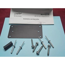 CAREFREE OF COLORADO R00717 BLACK HARDWARE PACK FOR RAFTER VI & VII NOS