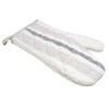 Lashuma 2 x baking gloves, cotton, barbecue gloves, rustic beige