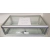 ROXYDISPLAY™ Countertop Glass Display Showcase Standard 30 inches Aluminum Frame
