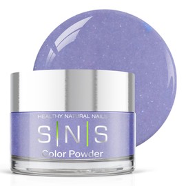 SNS Healthy Natural Nails SNS Nail Dip Powder Colors, Gelous Color Dipping Powder - Lavender Oil Massage (Purple Cream) - Long-Lasting Low-Odor Dip Nail Colors for Healthier Nail Beds, Professionals & At-Home DIY - 0.5 oz