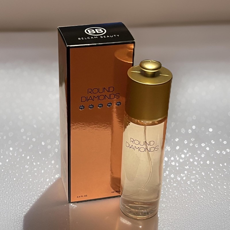 ROUND DIAMONDS Eau de Parfum for Women, 3.4 Fl Oz,
