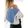 Copper Pearl Baby Burp Cloth Large 21''x10'' Size Premium Absorbent