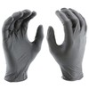 100 Large Black Nitrile Disposable Gloves Powder Free, Food, Care,