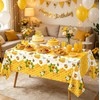 6 Pack Bee Tablecloth Happy Bee Day Table Cover Rectangle