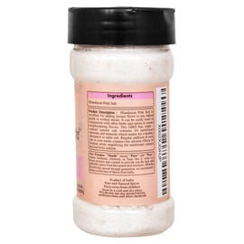 Shudh India Himalayan Pink Salt Powder (84 Essential Trace Minerals) 7oz (200g) PET Jar ~ All Natural | Vegan | Gluten Friendly | NON-GMO