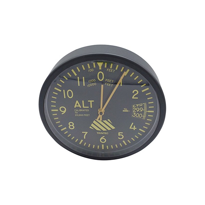 Trintec Vintage 10" Altimeter Wall Clock