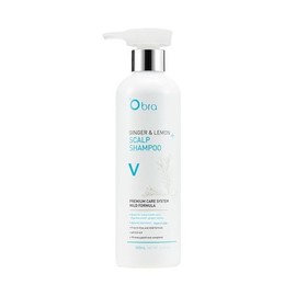 Obra Cooling Shampoo/Scalp Care Ginger & Lemon Shampoo Volume 500ml / 오브라 쿨링샴푸두피케어 진저앤레몬 샴푸 볼륨 500ml