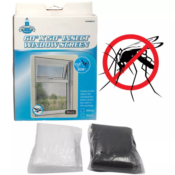 ATB Mosquito Net 60"x50" Insect Screen Fly Bug Door Window